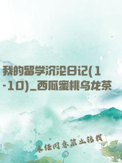 我的留学沉沦日记(1-10)