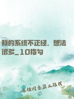 我的系统不正经，想法很多