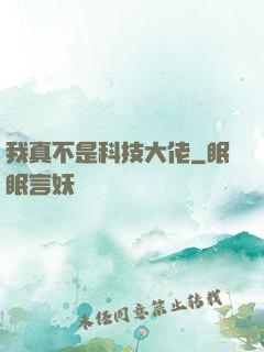 我真不是科技大佬