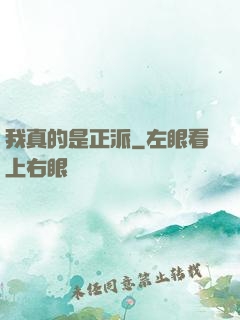 我真的是正派