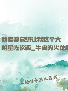 我老婆总想让我这个大明星吃软饭
