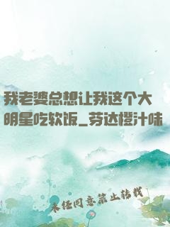 我老婆总想让我这个大明星吃软饭