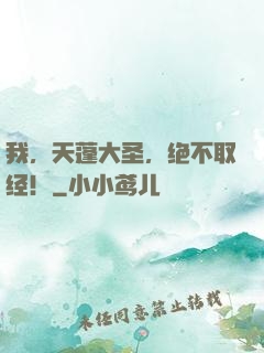 我，天蓬大圣，绝不取经！