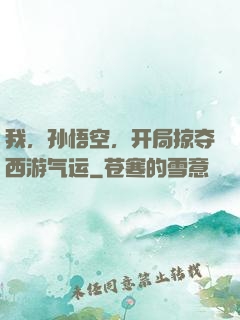 我，孙悟空，开局掠夺西游气运