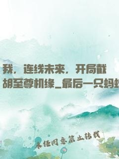 我，连线未来，开局截胡至尊机缘