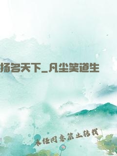 扬名天下