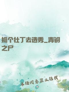 抓个壮丁去选秀