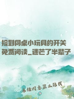 捡到同桌小玩具的开关免费阅读