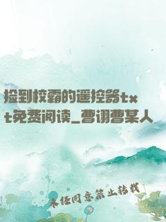 捡到校霸的遥控器txt免费阅读