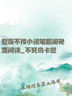 整夜不拔小说笔趣阁免费阅读