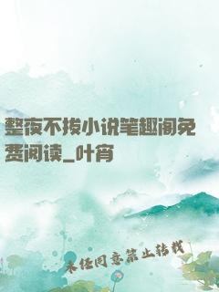 整夜不拔小说笔趣阁免费阅读