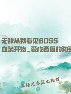 无敌从我看见BOSS血条开始