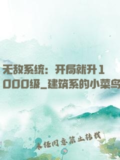 无敌系统：开局就升1000级