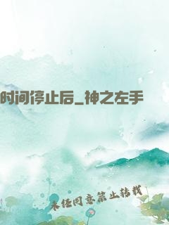 时间停止后