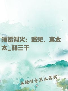 暖婚似火：遇见，宫太太
