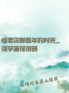 暗恋你那些年的时光
