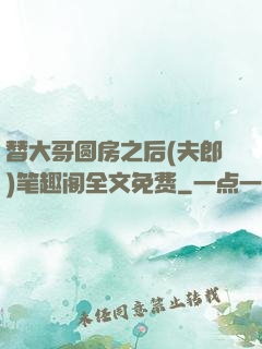 替大哥圆房之后(夫郎)笔趣阁全文免费