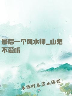 最后一个风水师