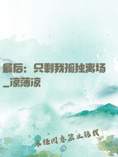 最后：只剩我孤独离场