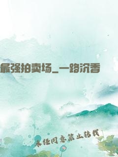 最强拍卖场