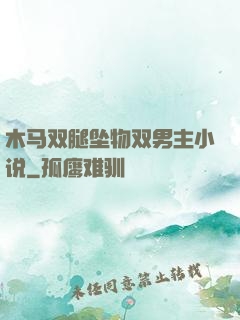 木马双腿坠物双男主小说