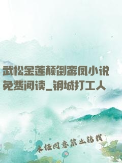 武松金莲颠倒鸾凤小说免费阅读