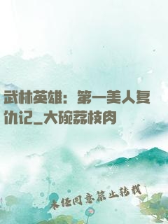 武林英雄：第一美人复仇记