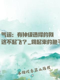 气运：有神级选择的我这不起飞？