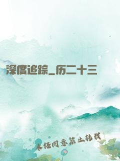 深度追踪