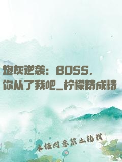 炮灰逆袭：BOSS，你从了我吧