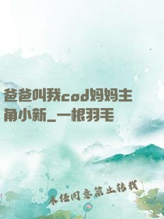 爸爸叫我cod妈妈主角小新