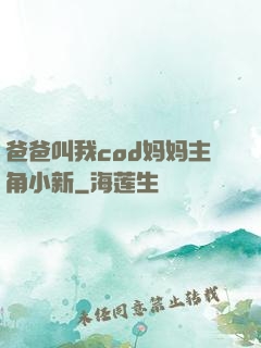 爸爸叫我cod妈妈主角小新