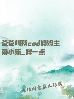 爸爸叫我cod妈妈主角小新