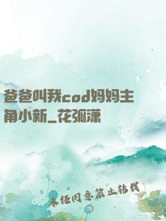 爸爸叫我cod妈妈主角小新