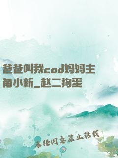 爸爸叫我cod妈妈主角小新