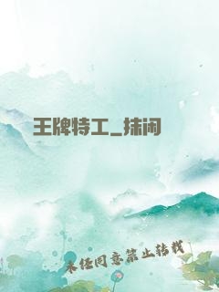 王牌特工