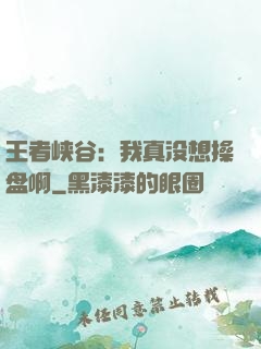 王者峡谷：我真没想操盘啊