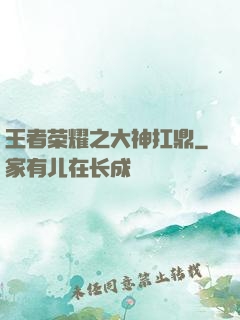 王者荣耀之大神扛鼎