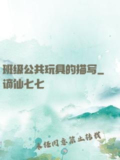 班级公共玩具的描写