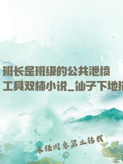 班长是班级的公共泄愤工具双楠小说