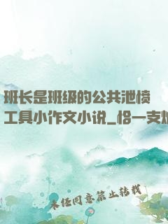 班长是班级的公共泄愤工具小作文小说