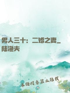 男人三十：二婚之妻