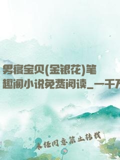 男寝宝贝(金银花)笔趣阁小说免费阅读