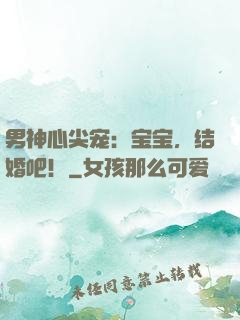 男神心尖宠：宝宝，结婚吧！