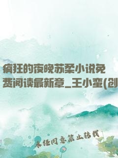 疯狂的夜晚苏柔小说免费阅读最新章