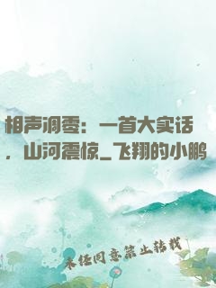 相声凋零：一首大实话，山河震惊
