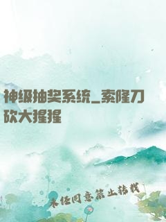 神级抽奖系统