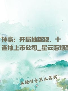 神豪：开局抽超跑，十连抽上市公司