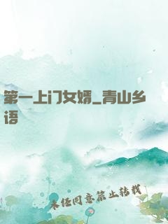 第一上门女婿