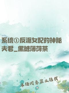 系统①反派女配的神秘夫君